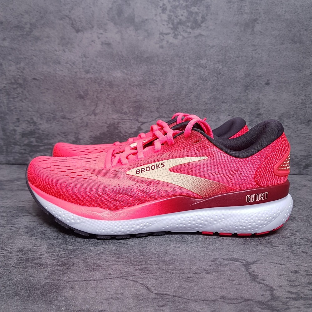 BROOKS Ghost 16 Running Shoes Womens 9 Pink SunDried Tomato 120407 1B 634